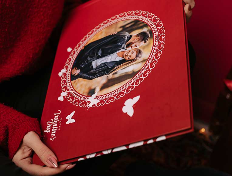 Personalised Photo Album Cover | Valentine's Day Gift Ideas For Her