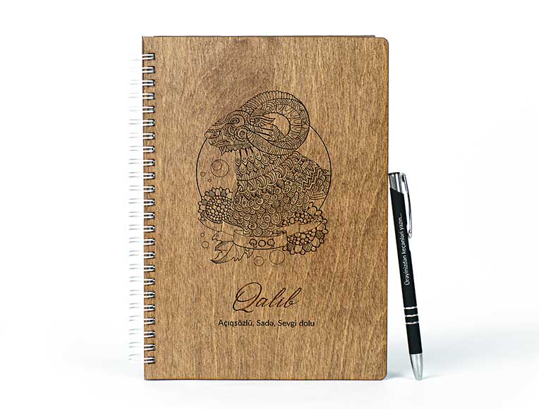Wooden Notebook Prices | Aries | Photomart.az