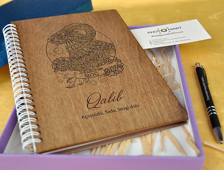 Wooden Notebook Prices | Aries | Photomart.az
