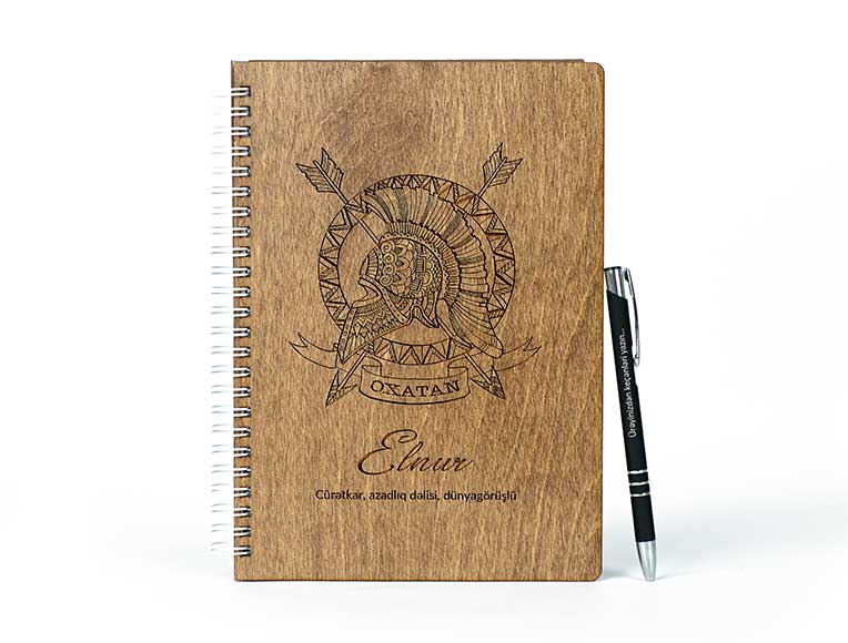 Wooden Notebook | Sagittarius | Photomart.az